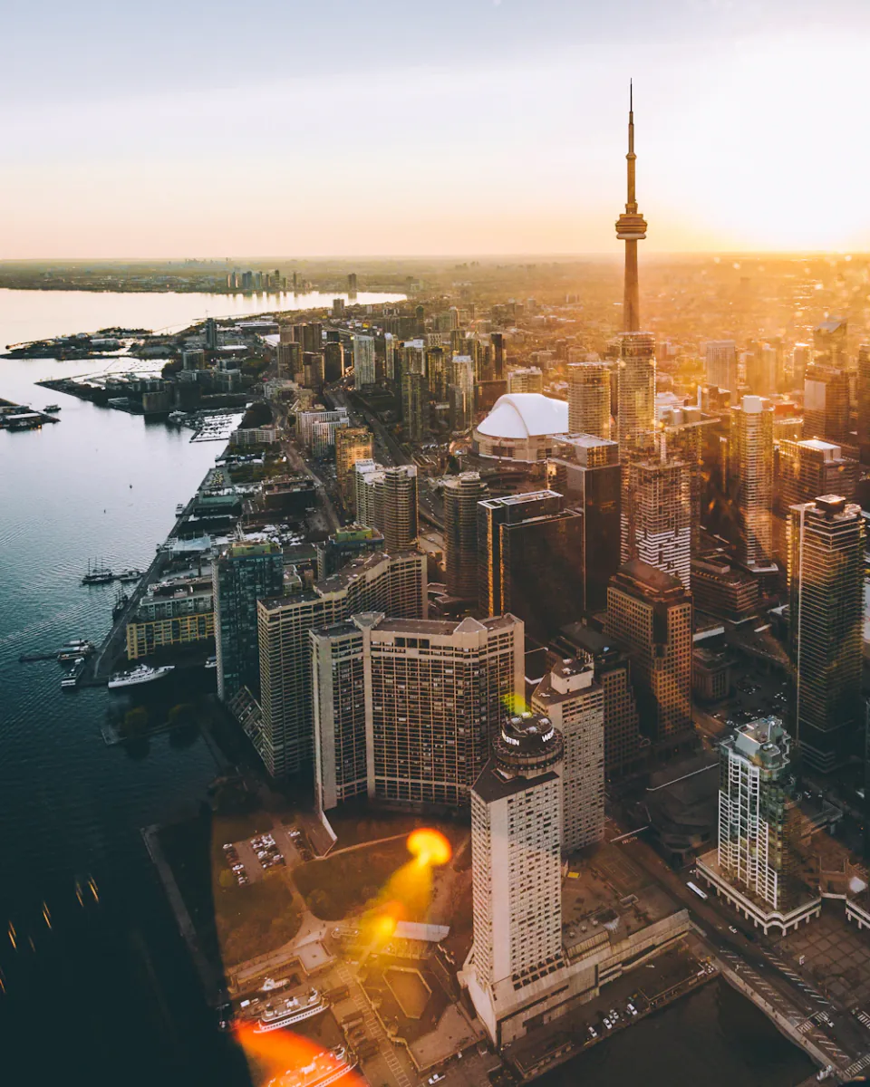 Travel view of Canada